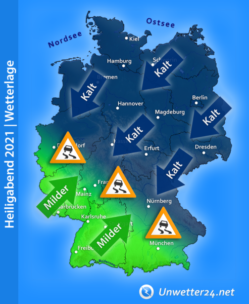 Warmfront Heiligabend 2021