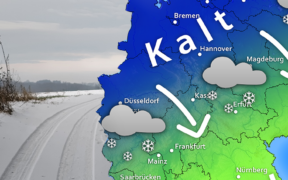 Schnee am 10. Februar 2022