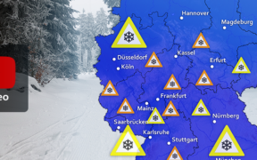 Neuschnee am 01. und 02. April 2022