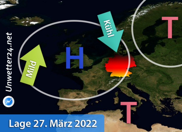 Kaltlufteinbruch 27. März 2022