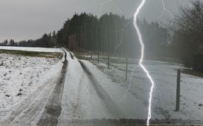 Schauer und Gewitter Anfang April 2022