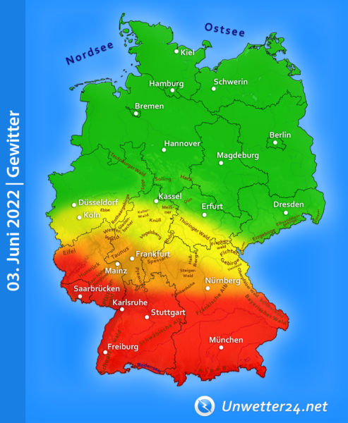 Unwetter 03. Juni 2022