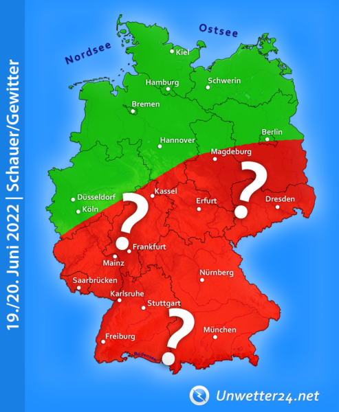 Unwetter 19. und 20. Juni 2022