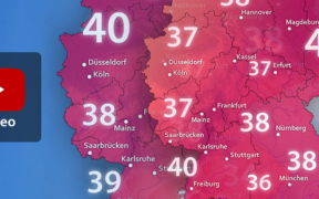 Um 40 Grad ab 18. Juli 2022 möglich