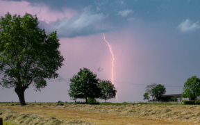 Gewitter Ende August 2022