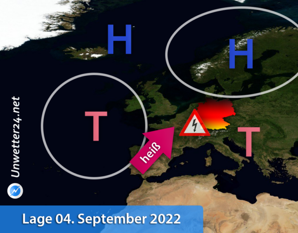 Gewittrige Phase Anfang September 2022 Gewittrige Phase Anfang September 2022