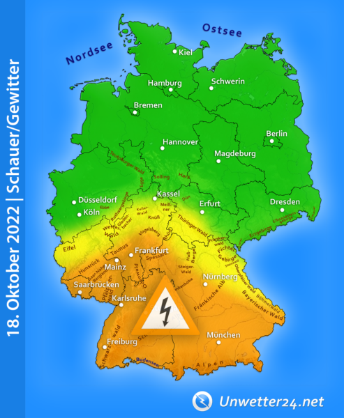 Gewitter 18. Oktober 2022