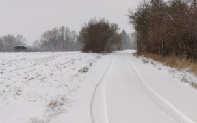 Schnee und Eis Anfang Dezember 2022