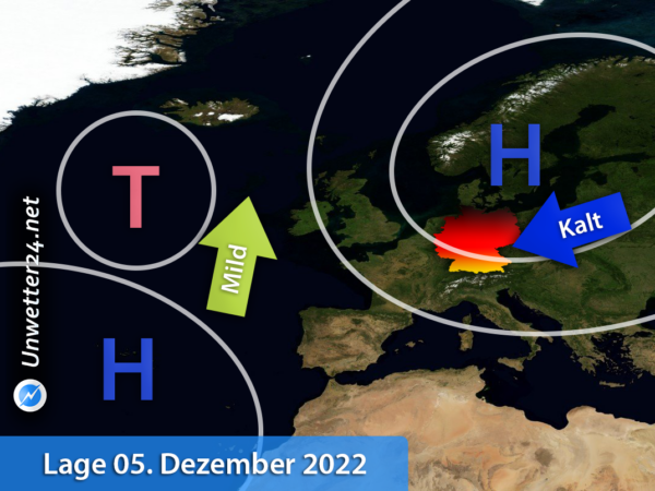 Kalte Phase Anfang Dezember 2022