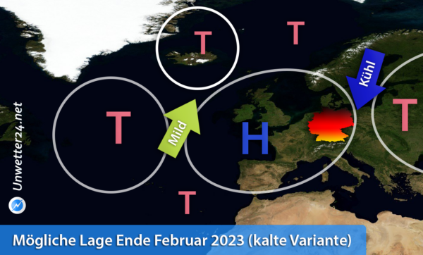 Jetstream Ende Februar 2023