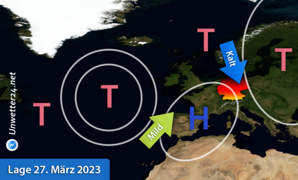 Wintereinbruch 27. März 2023