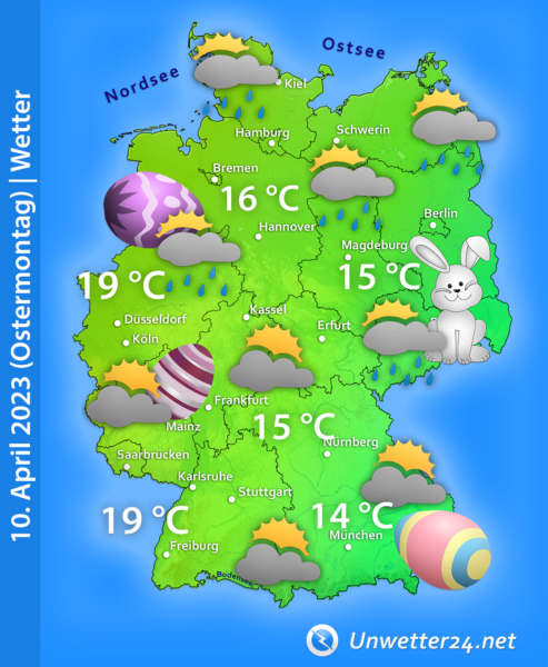 Wetter Ostern 2023