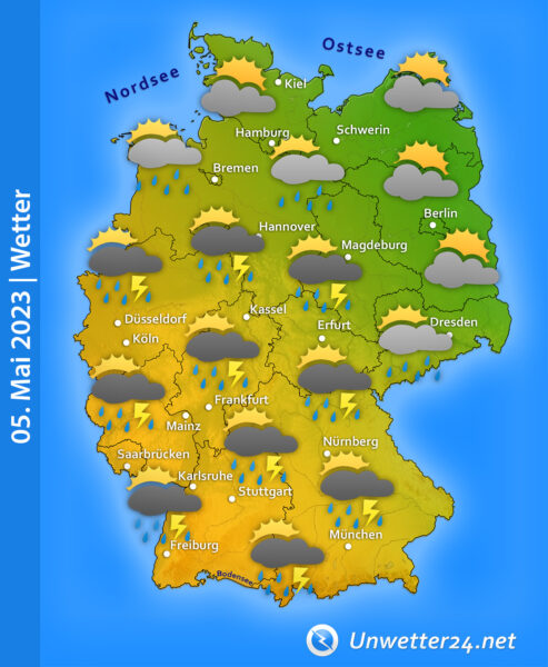 Gewitter am 05. Mai 2023