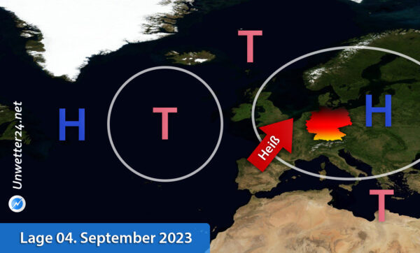 Hitzewelle September 2023