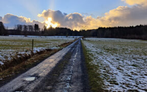 Schnee im Oktober 2023