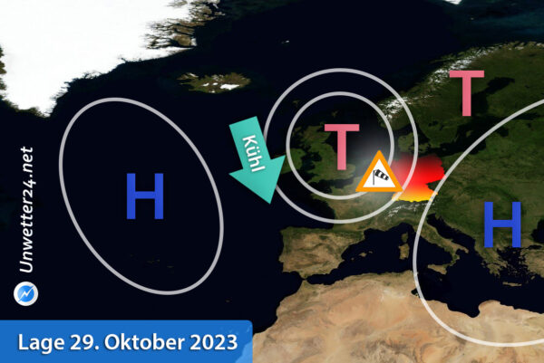 Sturm Ende Oktober 2023