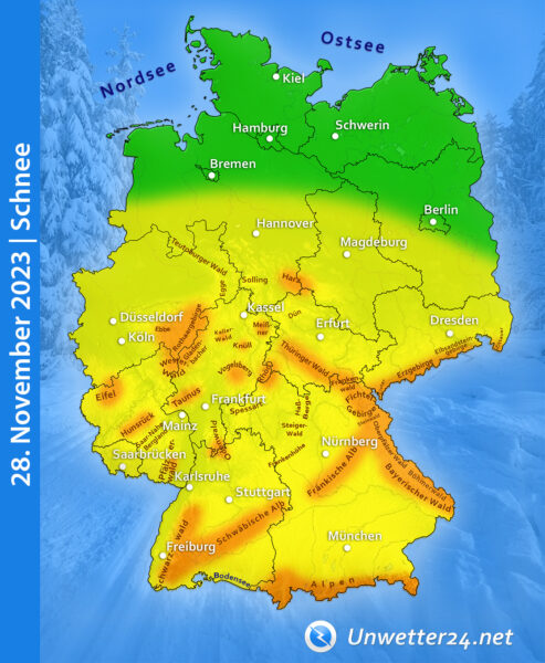 Neuschnee 28. November 2023