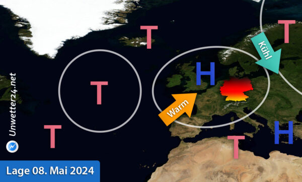 Warme Lage an Christi Himmelfahrt 2024