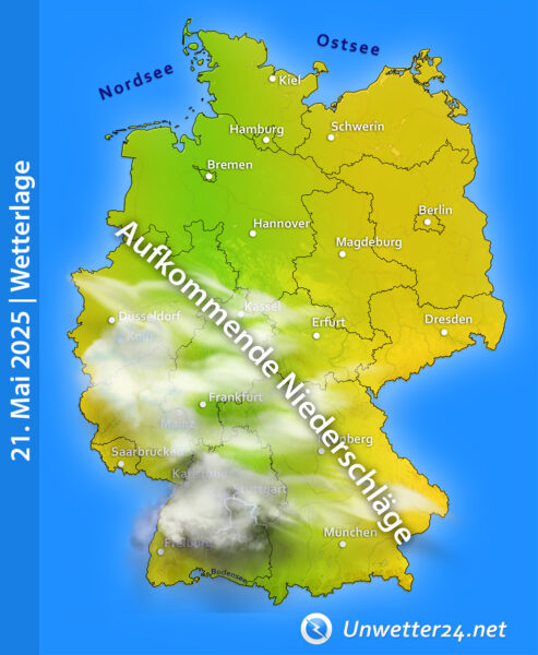 Wechselhaft Ende Mai 2025