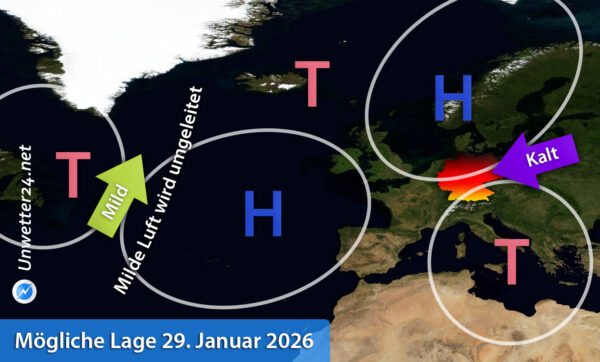 Sehr kaltes letztes Januardrittel 2026