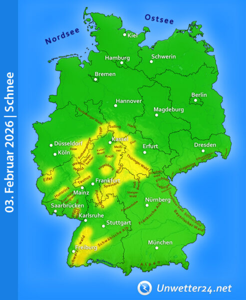 Schnee 03. Februar 2026
