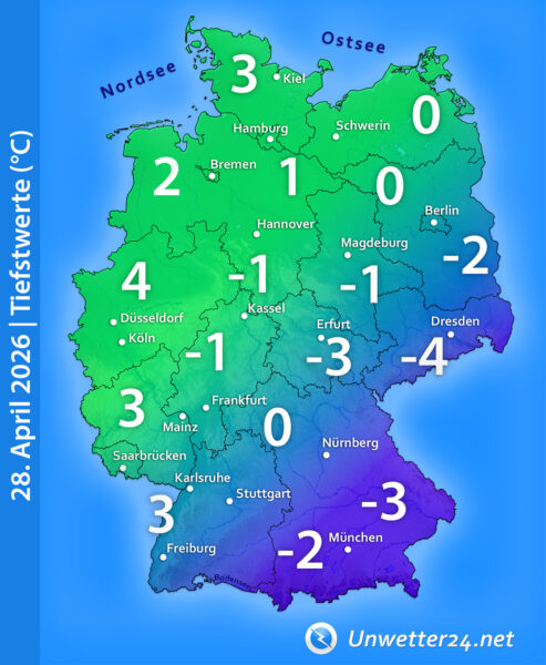 Frost Ende April 2026