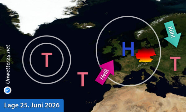 Extreme Hitzewelle Ende Juni 2026