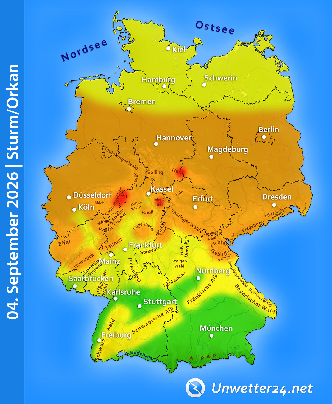 Erster Herbststurm 2026